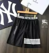 burberry shorts homme pas cher luxe beachwear for homem stries noir